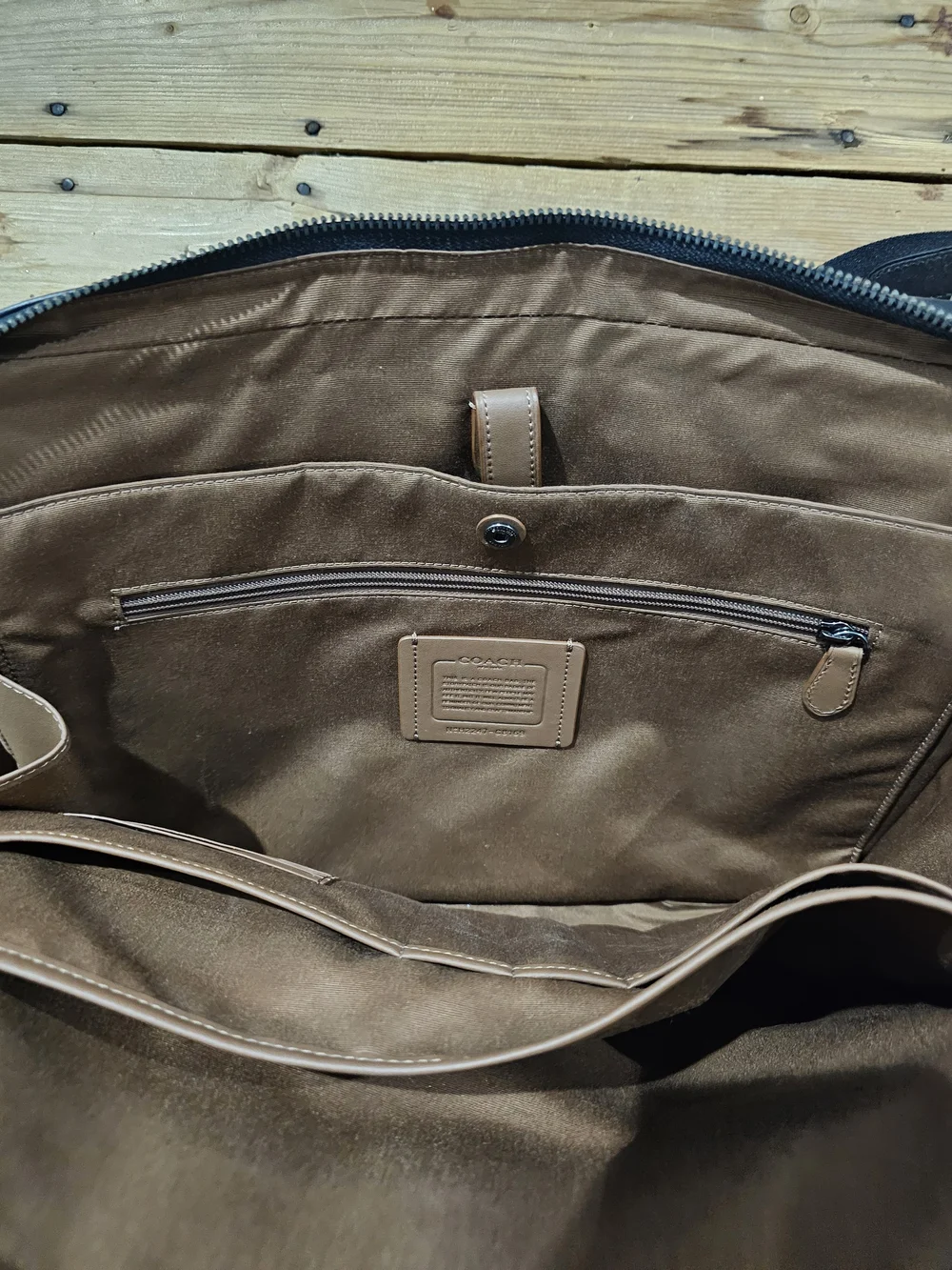 Coach Graham Signature Briefcase